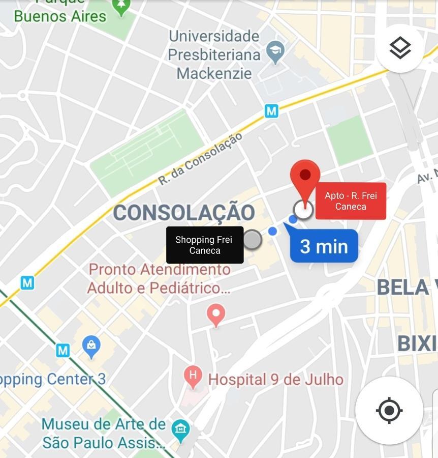 Apto R. Frei Caneca/shop Apartamento São Paulo